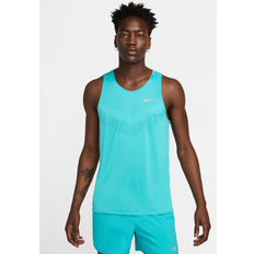 Men - Turquoise Tank Tops Nike Stride Tank Top Men - Turquoise