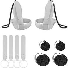 Geekria Straps Covers and Wrist Straps Compatible with Meta Oculus Quest 2 20CM 40CM