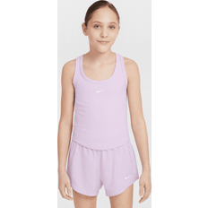 Purple Tank Tops Children's Clothing Nike One Fitted Older Kids' Dri-FIT Tank Top - Purple
