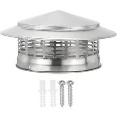 Fireplaces Uxcell 8 Inch Chimney Cap 304 Stainless Steel