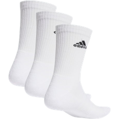 adidas Cushioned Crew Socks 3 Pairs - White/Black