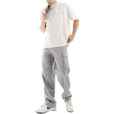 loose fit cargo trouser in light grey