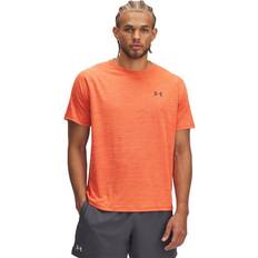 Orange - Sportswear Garment T-shirts Under Armour Tech Textured SS T-shirt - Orange