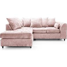 Pink corner sofa Fairmont Park Adaleigh 2 Piece Upholstered Corner Sectional 80 cm H X 212 cm W X 165 cm D Sofa