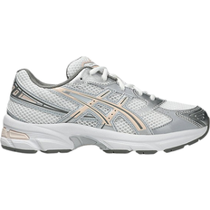 Asics Girls' Grade School Running Shoes - White/Pearl Pink