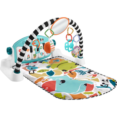 Fisher-Price Deluxe Kick & Play Piano Gym in Blue Blue