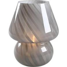 Det Gamle Apotek Bordlamper Det Gamle Apotek Glas Batteri Grå Bordlampe 19.5cm