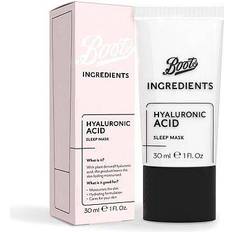 Leaping Bunny Facial Masks Boots ingredients hyaluronic acid sleep mask 30ml
