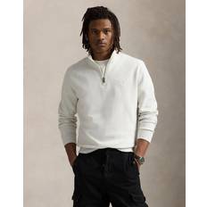 Polo Ralph Lauren Double-Knit Quarter Zip Sweatshirt - Soho Heather