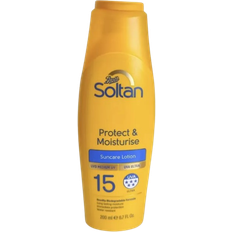 Leaping Bunny Sun Protection Soltan protect & moisturise sun lotion spf15 water resistant non-greasy 200ml