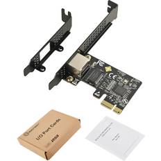 Pcie ethernet IOCREST 5.0GB PCIe Network Card PCIe to 5.0 Gigabit Ethernet Network Card, Supports Windows 11/10/8.1/8/7, Win Server 2022/2019/2016, Linux