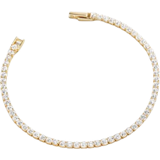 Baublebar Bennett Tennis Bracelet 18K Gold Plated Sterling 6.15