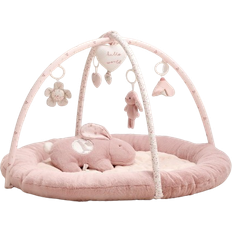 Interactive Activity Baby Playmat Gym, Welcome to The World Playmat, Pink