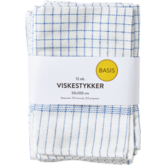 Kokkeviskestykke Salling 12-pak Viskestykke Hvid (100x50cm)