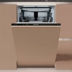Black Dishwashers Hotpoint HP6IC11BS7LA0UK Dishwasher 45 cm 10 place Black