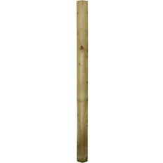 Incised Timber Fence Post