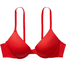PINK Wear Everywhere Push-Up Bra - Red - Women's -