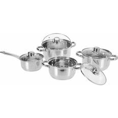 Excellent Houseware grydesæt 8 med låg 8 dele