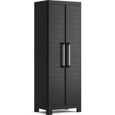 Keter Kunststoffschrank Detroit Schwarz 65 x 45 x 182 cm Kleiderschrank 65x182cm
