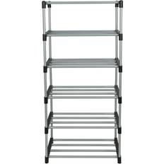 Mainstays 6 Tier Shoe Rack 17.2x37"