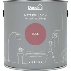 Paint Dunelm Rose Matt Emulsion Rose Wall Paint Rose 2.5L