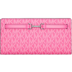 Michael Kors Carson Large Signature Logo Wallet - Pink