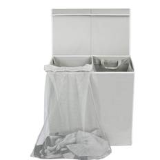 Simple Houseware Double Hamper