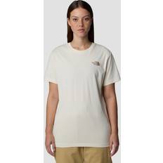 The North Face Crew Neck T-Shirt with Short Sleeves - Ecru