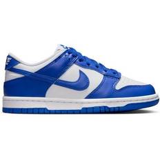 Nike dunk low blå Nike Dunk Low Casual GS - White/Hyper Royal/Hyper Royal