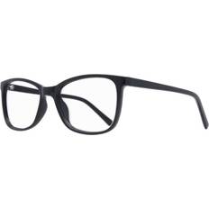 Glasses & Reading Glasses Shiny Black Rectangle Plastic Eyeglasses Online Full Rim Leah Brown Medium