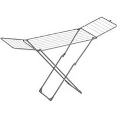 Foldable And Free-standing Clothes Drying Rack - Grey