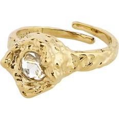 Pilgrim Callum Ring - Guld/Transparent
