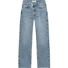Straight Leg High Waist Jeans - Mellembla