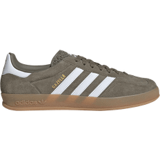 adidas Gazelle Indoor - Olive Strata/Cloud White/Gold Metallic