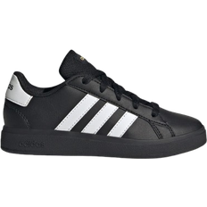 adidas Grand Court 2.0 Lace Up Sneakers - Black/White