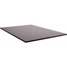 Bordplader 120x80 Sun-Flex Bordplade I Højtrykslaminat 120 x 80 cm Sort Bordplade 80x120cm