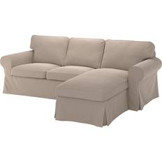 IKEA EKTORP schäslong/Tallmyra Soffa 252cm 3-sits