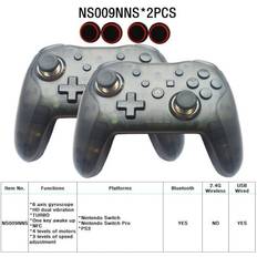 Game Controllers HCSC Bluetooth 2.4G Wireless Controller 2pcs