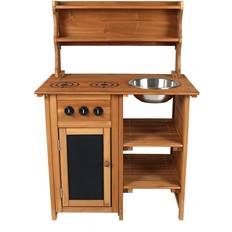 Children's Wooden Mud Kitchen