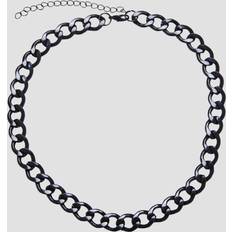 Dam - Svart Halsband Urban Classics UC Big Chain Necklace - Black