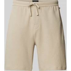 Beige Shorts BOSS Waffle Shorts - Beige