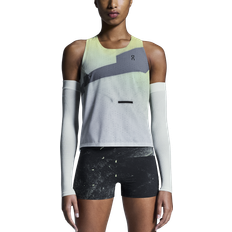 Yellow Tank Tops On Race Singlet