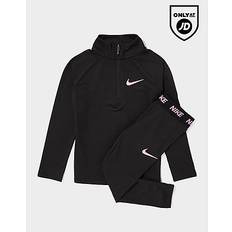 Nike Tracksuits Children's Clothing Nike Girls' Pacer 1/4 Zip Leggings Set Children - Black