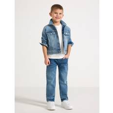 Lindex Ytterkläder Lindex Jacka I Denimtrikå