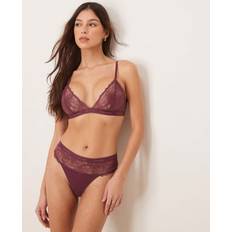 Lilla Undertøjssæt Calvin Klein Modern Lace Gavesæt Med Bærfarvet Lingerisæt - Rød