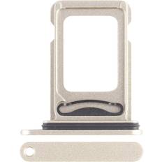 SIM Card Trays FoneFunShop Sim Tray Compatible With iPhone 15 Plus In Yellow