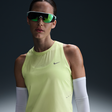 Running - Yellow Tank Tops Nike Swift Women's Dri-FIT Running Tank Top - Yellow