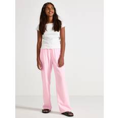 Lindex Rosa Byxor & Shorts Lindex Byxor I Linneblandning