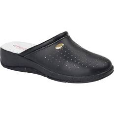 Leather - Women Clogs Dek Leather Clogs - Navy