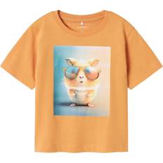 Guld Overdele Name It Mini T-shirt - Brun